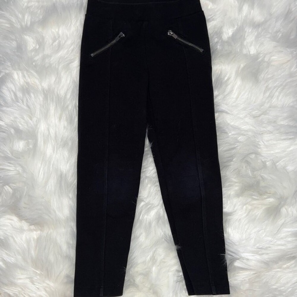 Old Navy Girls Black Leggings Size Small (5)